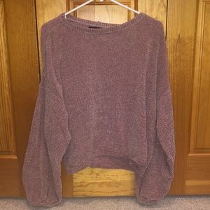 AE pink sweater